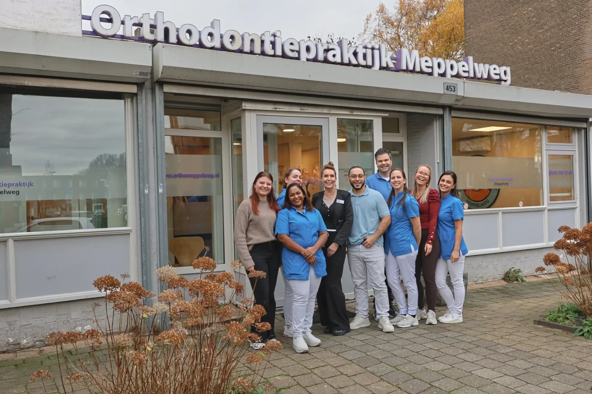 Het team van Ortho Meppelweg Den Haag